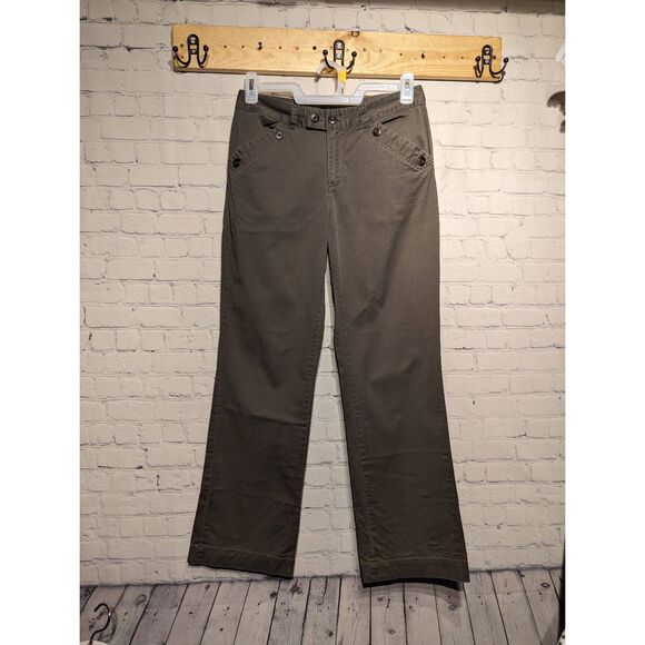 Columbia wide-legged green pants size 8 - Picture 1 of 4